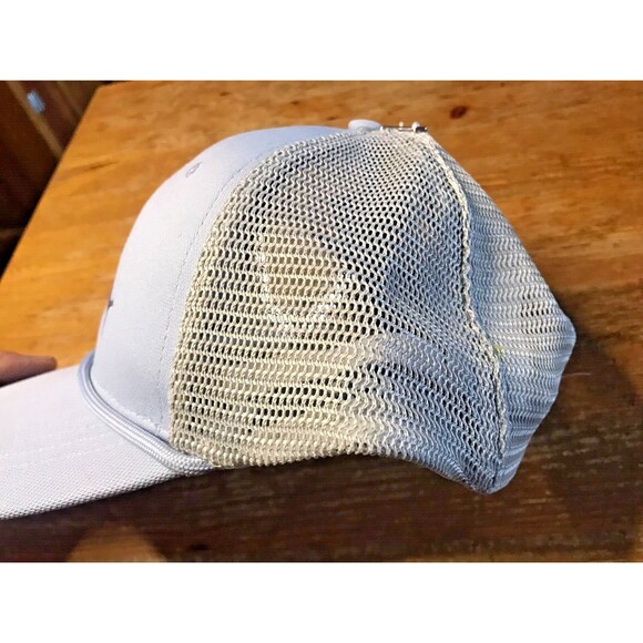 New Tommy Bahama Baseball Hat Marlin Tip Your Cap Light Blue Beach Tropical Fish - Picture 4 of 8